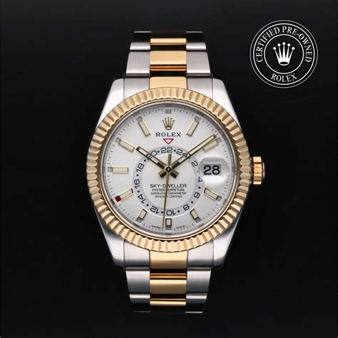 rolex sky dweller pre owned.